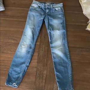 Guess Power skinny low rise jeans